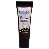 Хна для бровей Eva Bond (Ева Бонд), 4гр (02 Темно-коричневая)