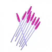 Щеточки упаковка 10 штук (Ворсовые)(Красно-Белые)